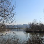 Uno dei laghetti frutto dell'attività estrattiva (L. Nosenzo)